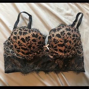 VS Dream Angels PushUp Cropped Bustier 32B